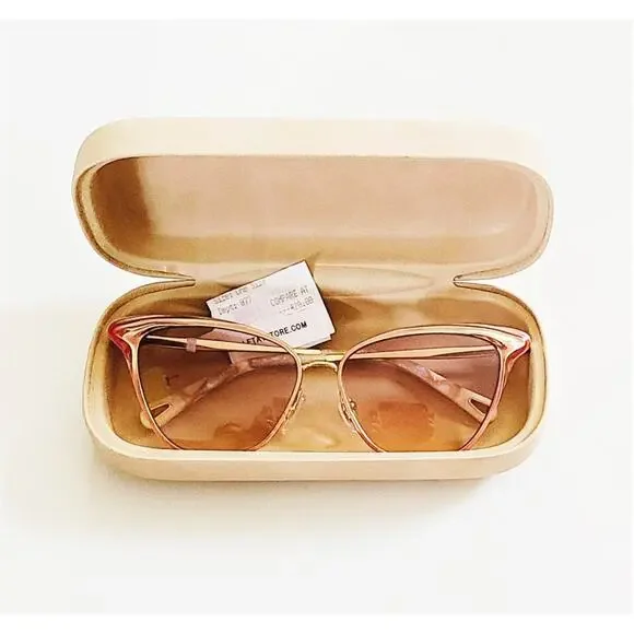 NWT Chloé Women'sFelicy Cat-Eye Metal Frame Sunglasses